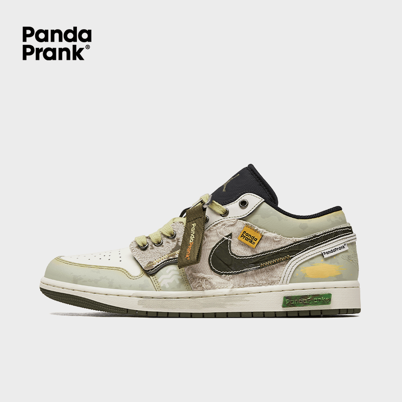 Fluorescent Forest Men's Air Jordan Low Custom – PANDAPRANK