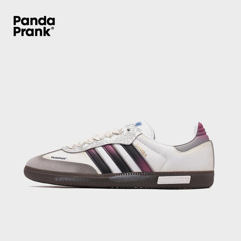 Gray Rose Wall - Unisex Samba OG Low Custom