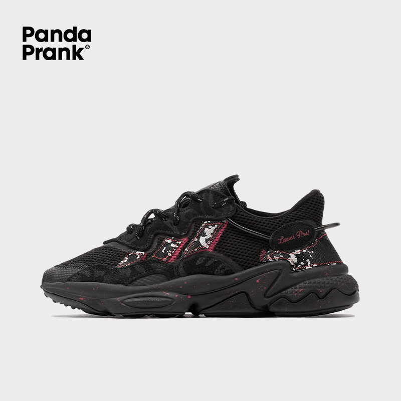 Obsidian Night unisex Ozweego Custom US M7 W8 Black