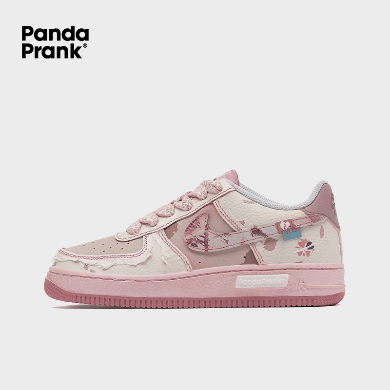 Leisurely Wandering Blooms Women's Air Force Low Custom