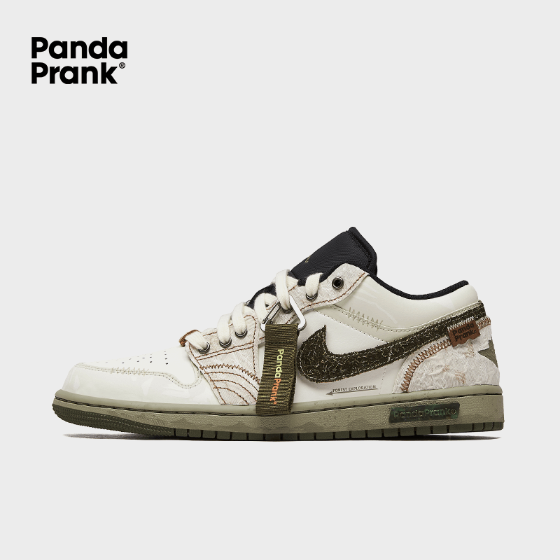Tracing the Source - Men's Jordan 1 Low Custom