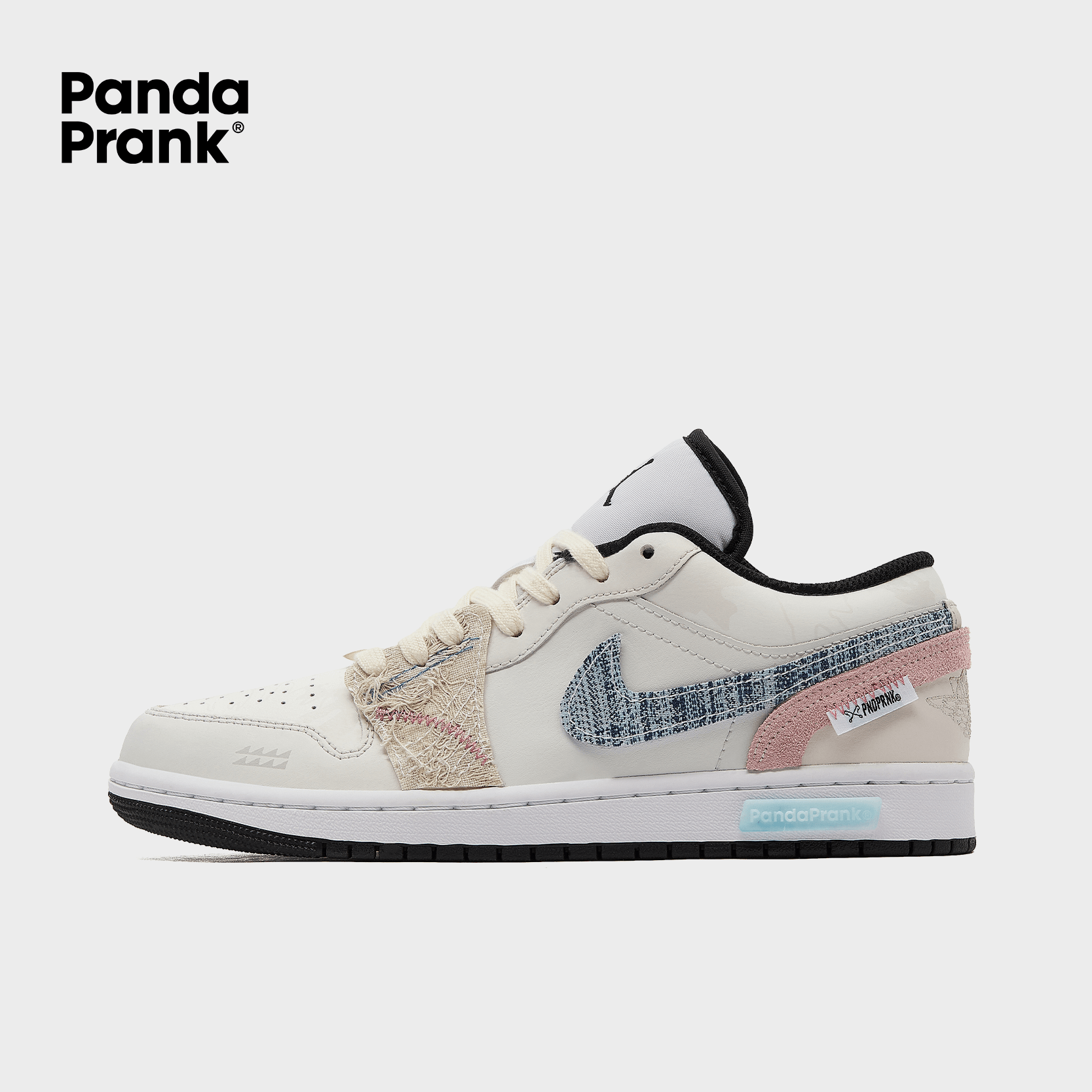 Variegated Men's Jordan Low Custom – PANDAPRANK - Main Image