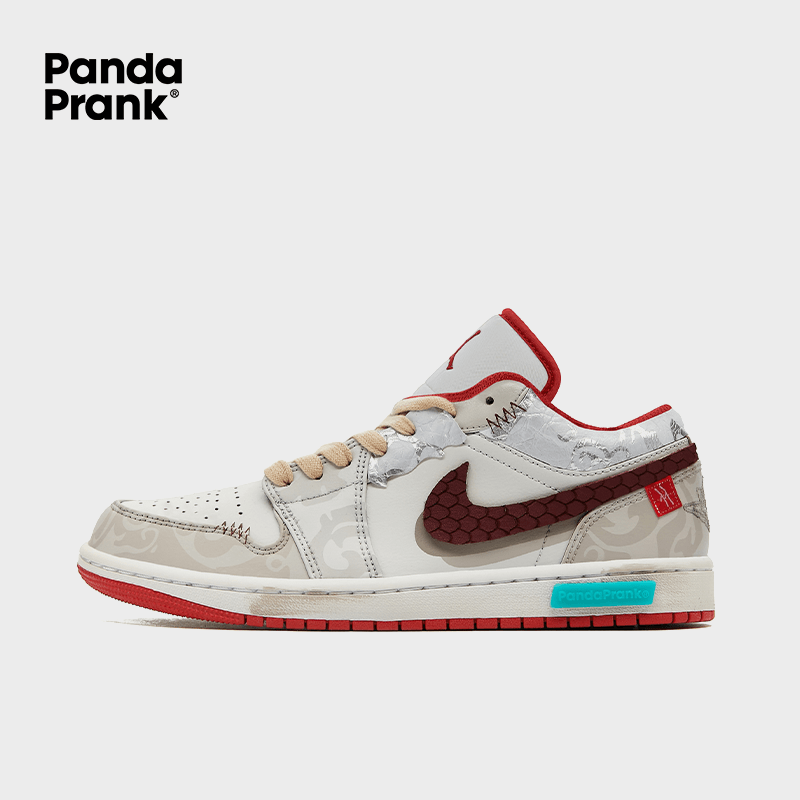Joyful Spring Men's Jordan Low CNY Custom – PANDAPRANK