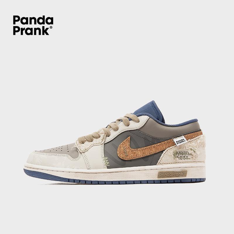 Land of Nowhere - Men's Jordan 1 Low Custom – PANDAPRANK