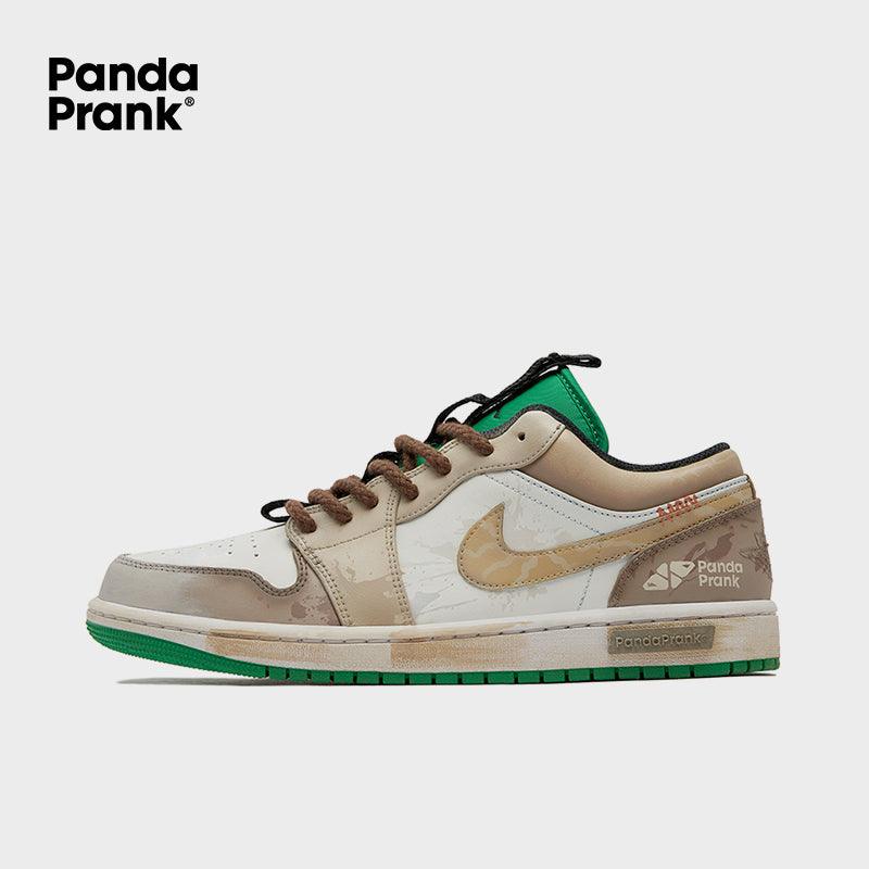 シューズ(男性用) Jodan13 Sandstorm - Men's Jordan 1 Low Custom – PANDAPRANK