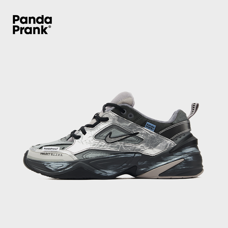 Spaceship Men s M2K Tekno SP Custom Kicks Premium Sport Shoe PANDAPRANK