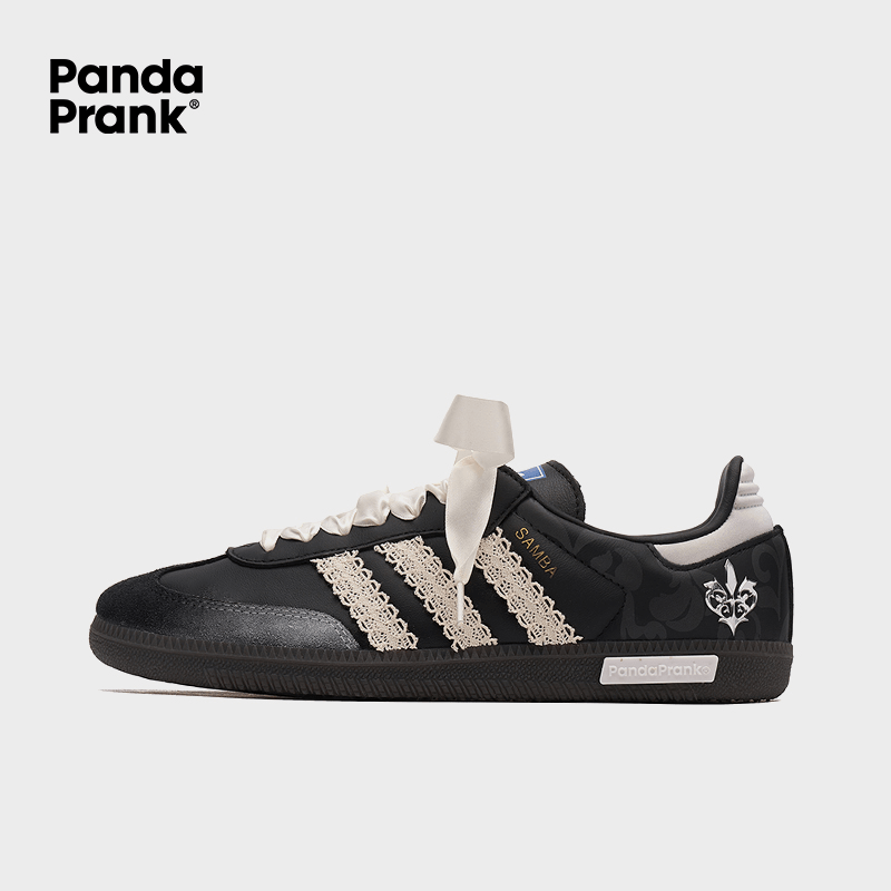 Black Pearl Unisex Samba OG Custom US M6.5 W7.5 Black No