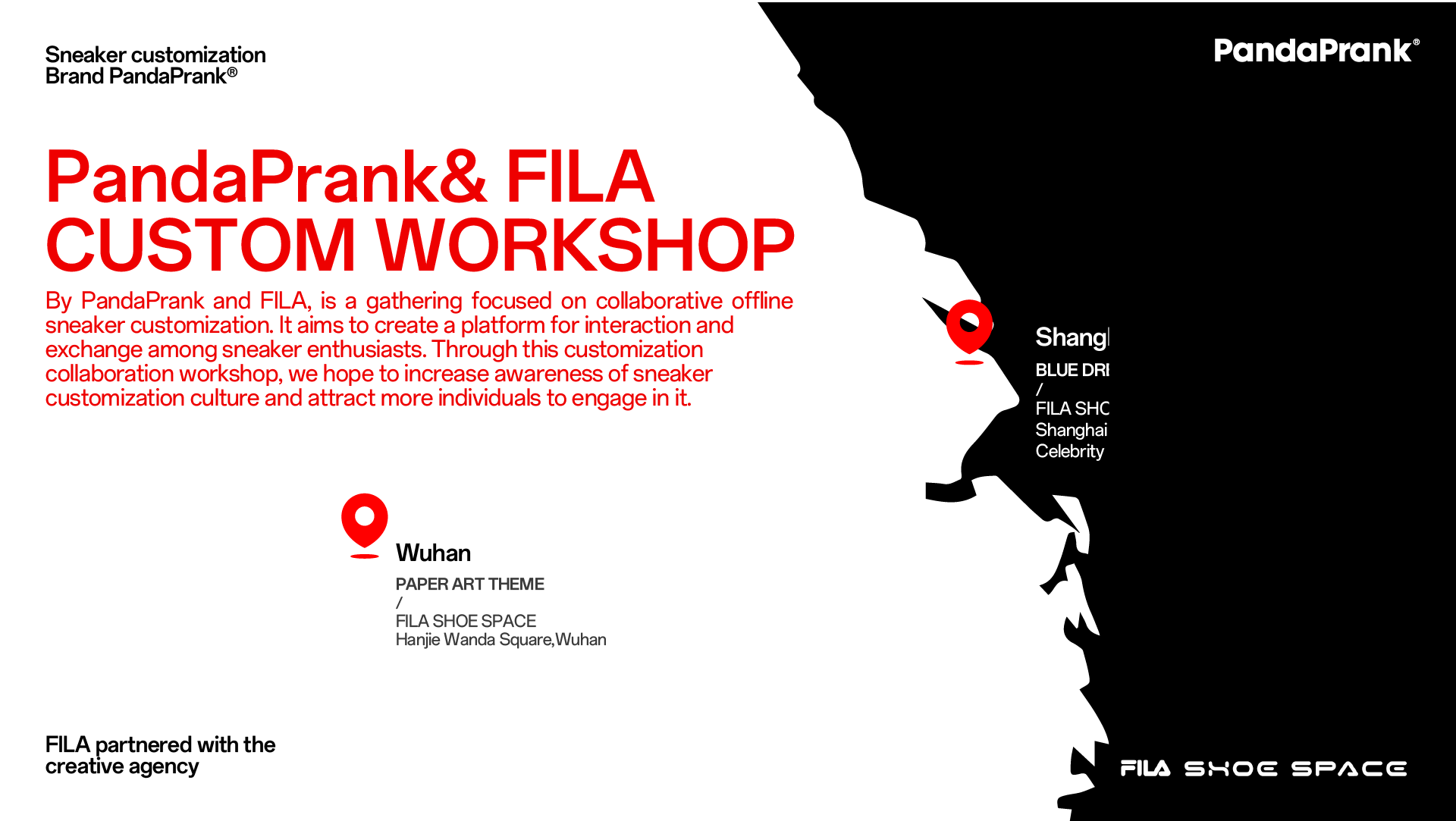 PandaPrank & FILA CUSTOM WORKSHOP