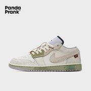 Serpent Swallowing Gold - Men's Jordan 1 Low