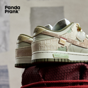 Evergreen Wood and Jade - Women's Dunk Low Custom