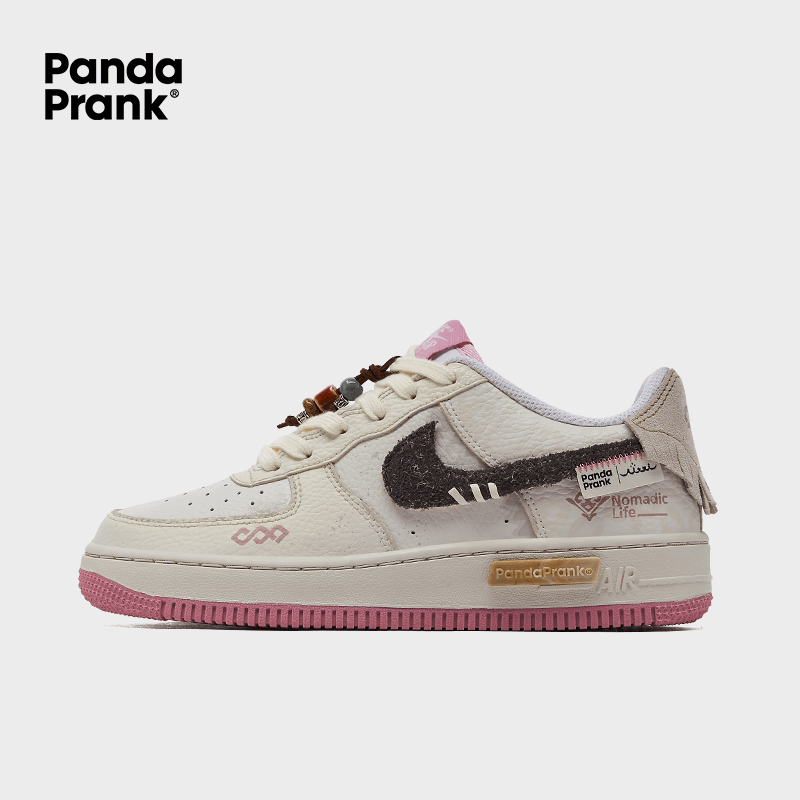 Glazed River Women s Air Force 1 Low Custom US 7 Beige
