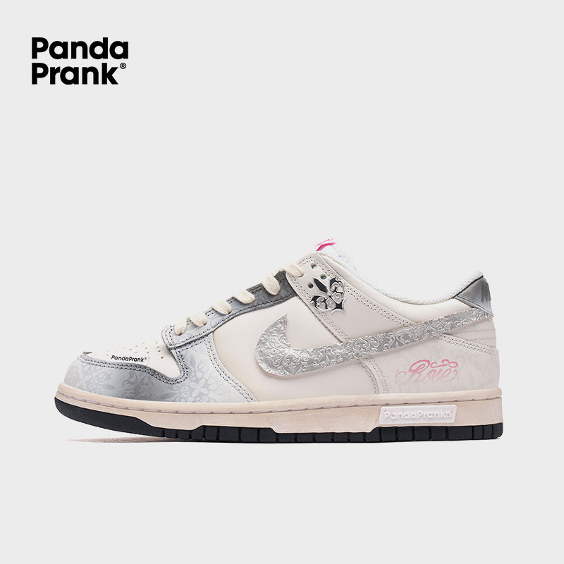 Silver - Women's Dunk Low Custom