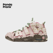 Rosy Charm - Women's Air More Uptempo Custom