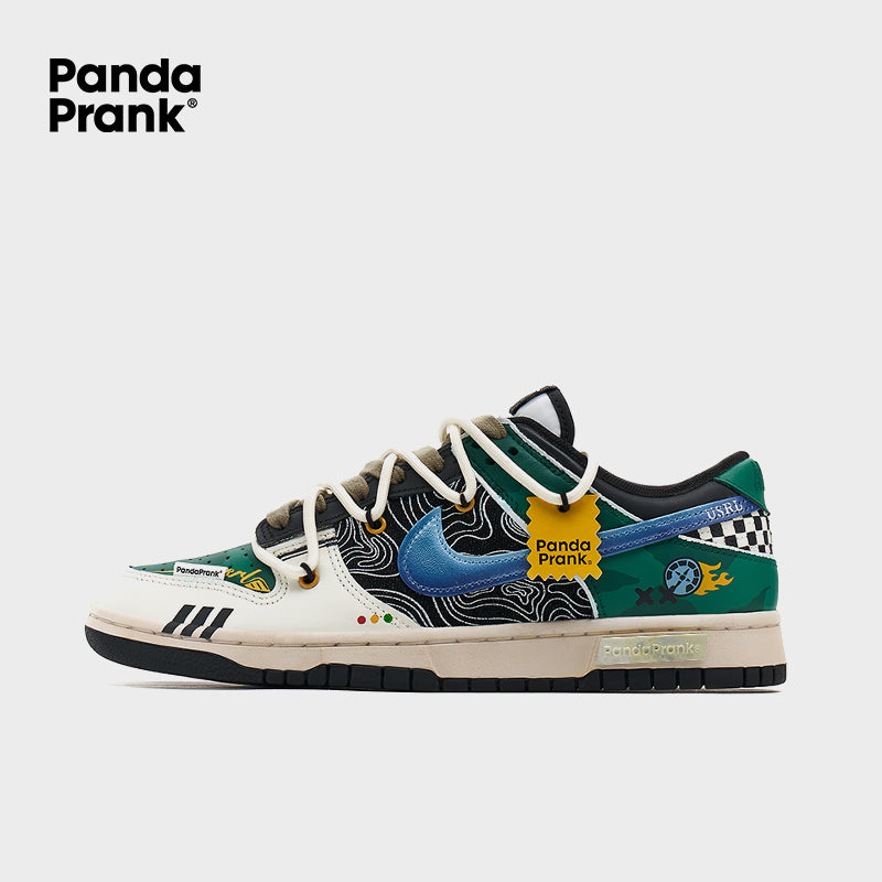 Green Rider - Men's Dunk Low Custom