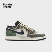 Green Meadows - Unisex Jordan 1 Low Custom