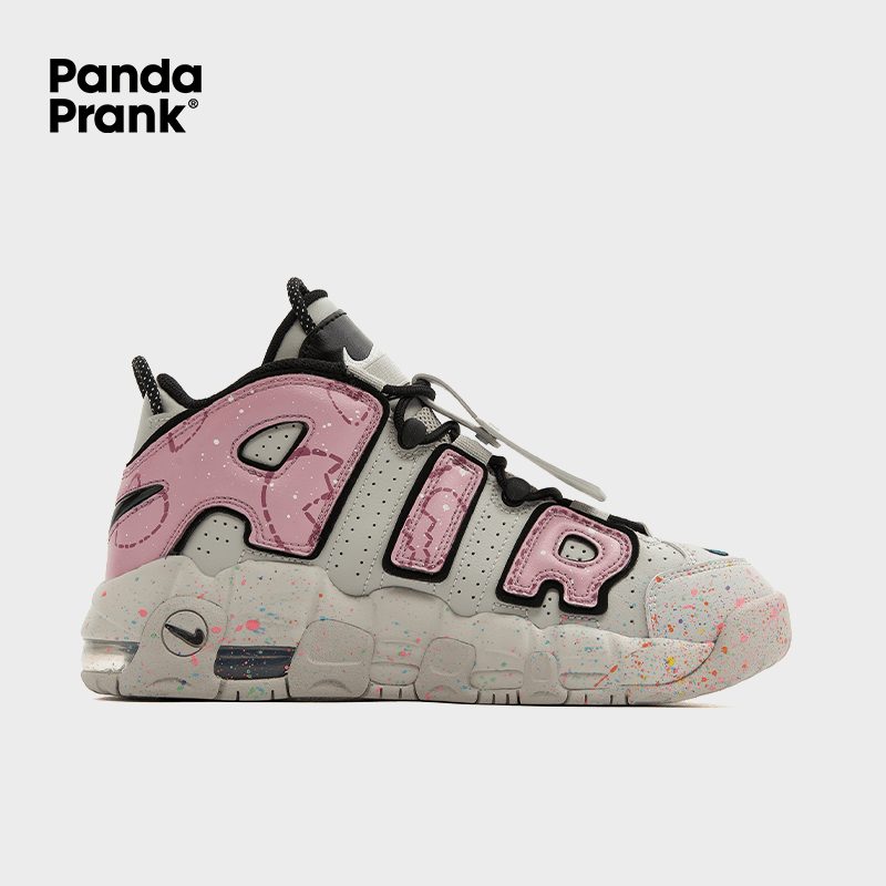 Prohibit Heartbreak - Women's Air More Uptempo Custom â PANDAPRANK