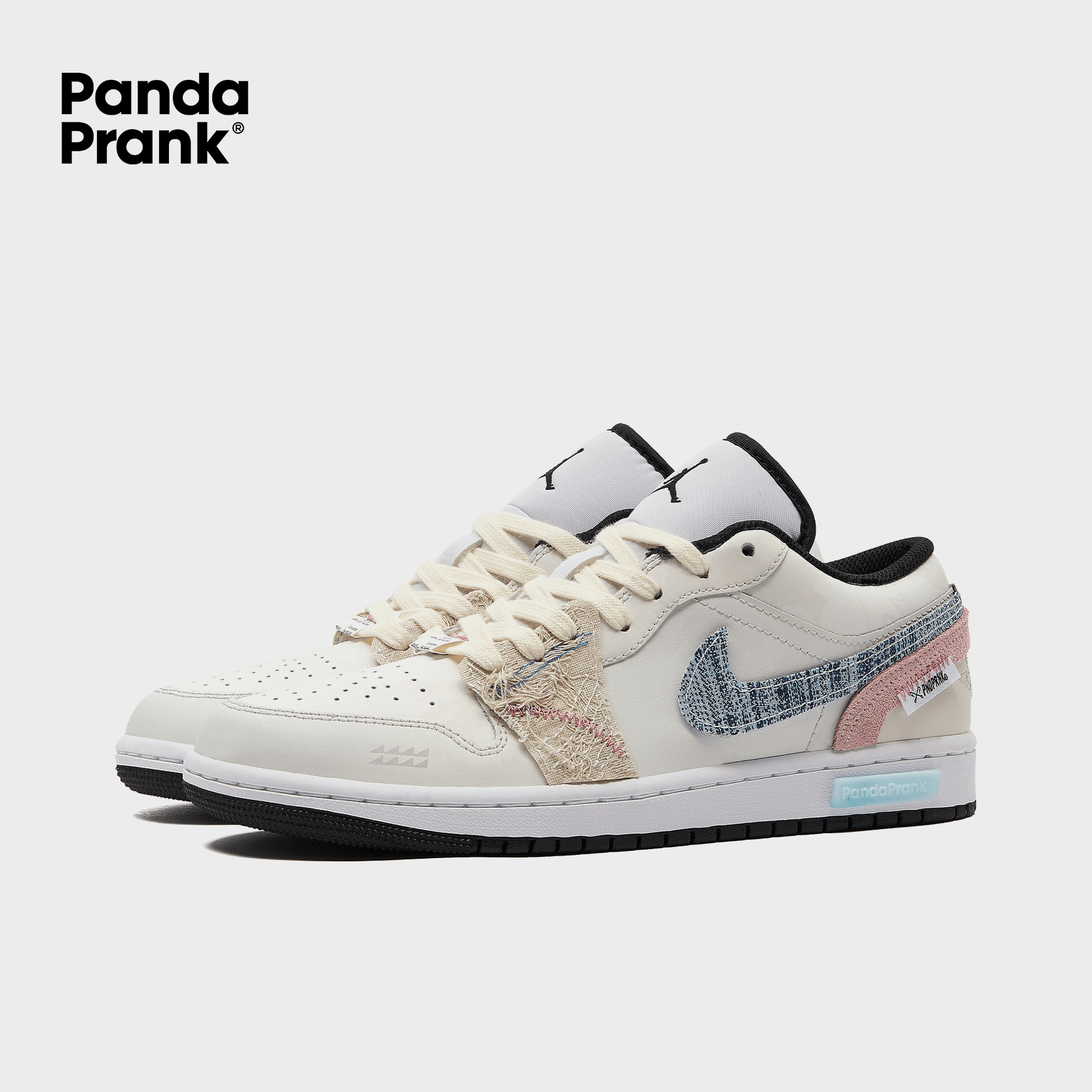 Variegated - Men's Jordan 1 Low Custom – PANDAPRANK