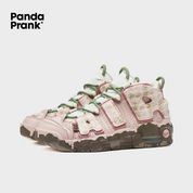 Rosy Charm - Women's Air More Uptempo Custom