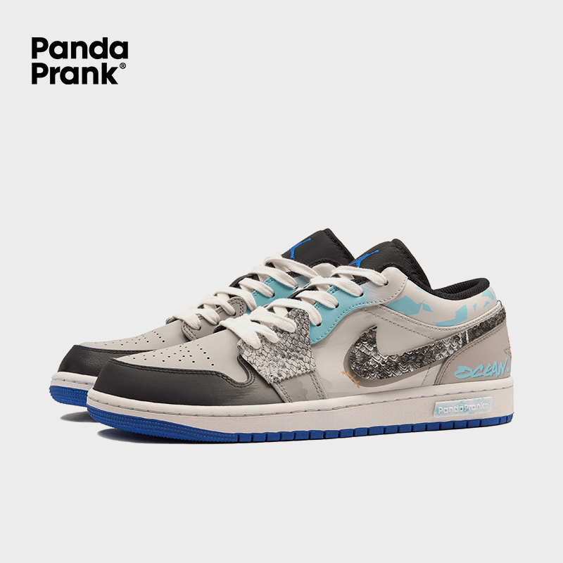 Vast Ocean Men's Jordan Low Custom – PANDAPRANK1