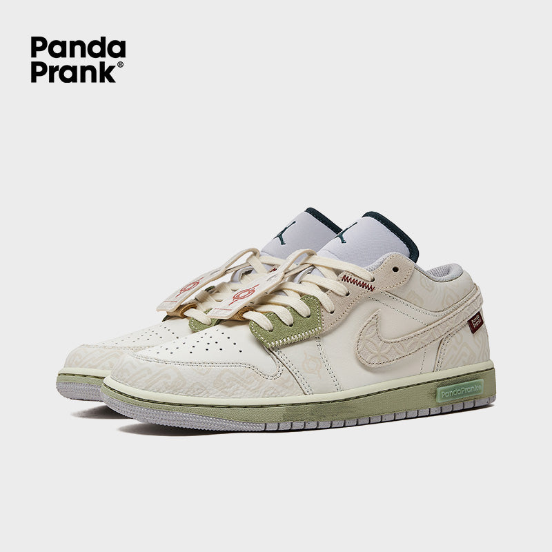Serpent Swallowing Gold - Men's Jordan 1 Low