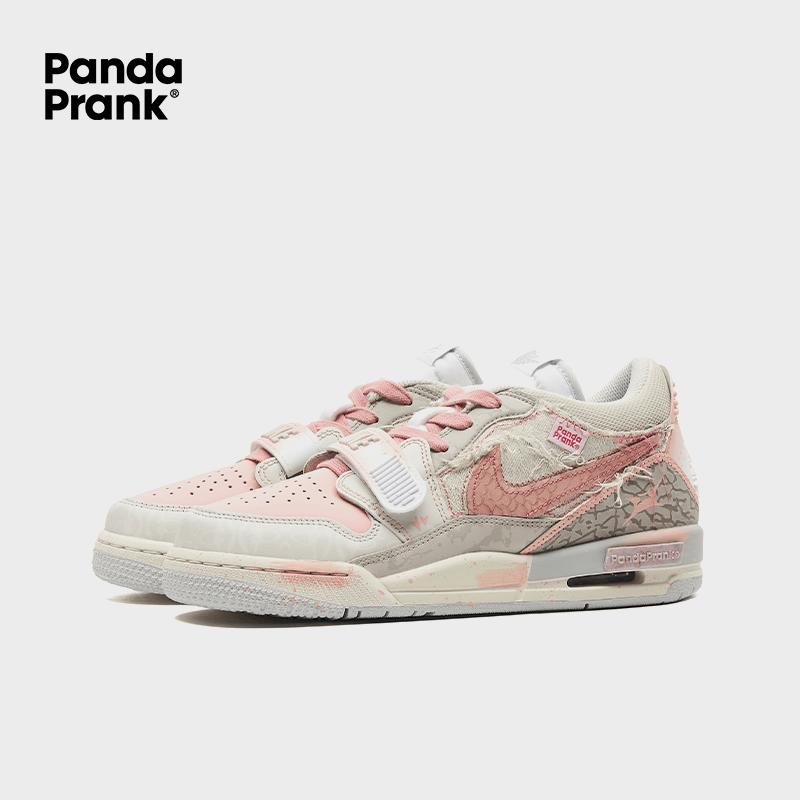 Pink Line - Women's Jordan Legacy 312 Custom – PANDAPRANK