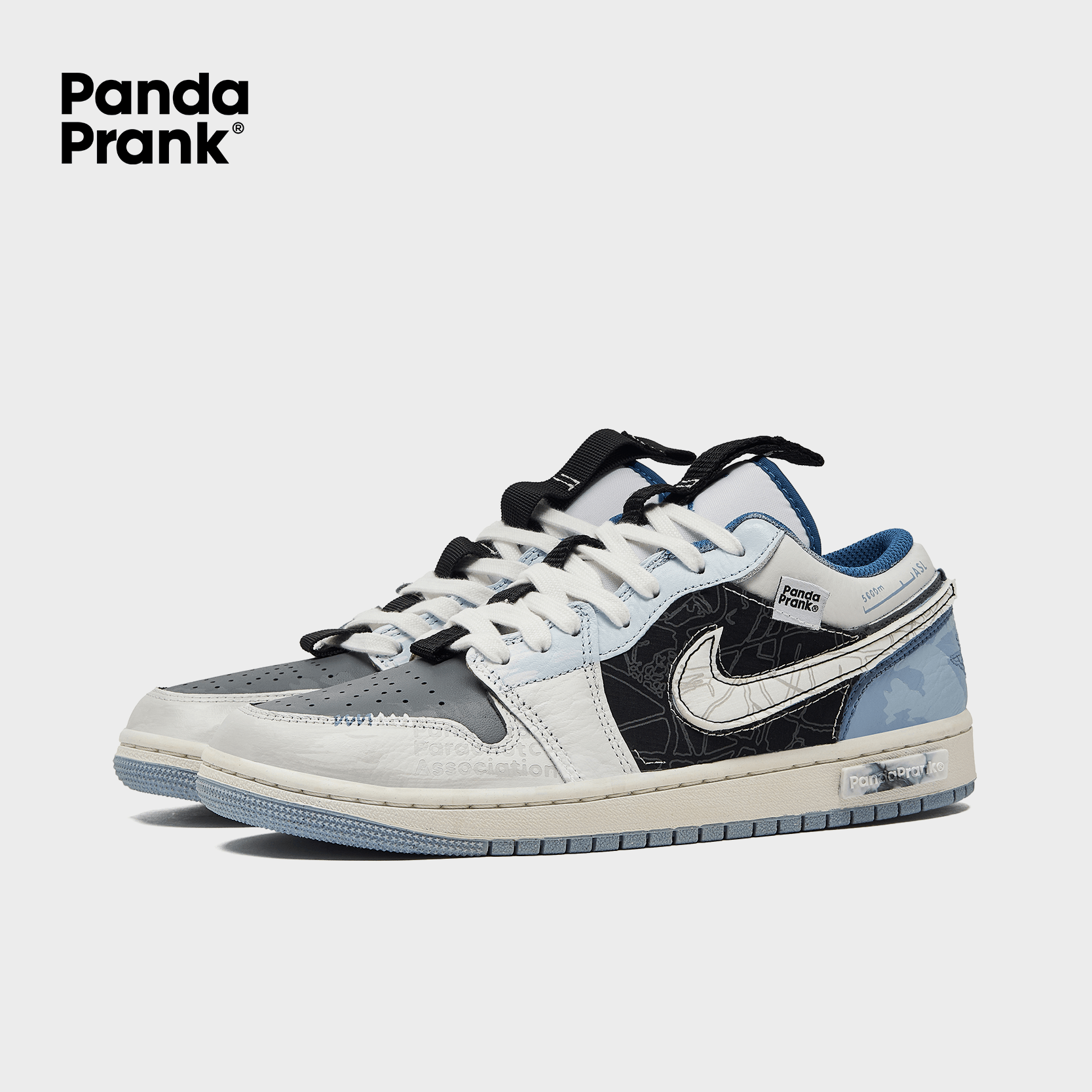 Starstruck - Men's Jordan 1 Low Custom – PANDAPRANK
