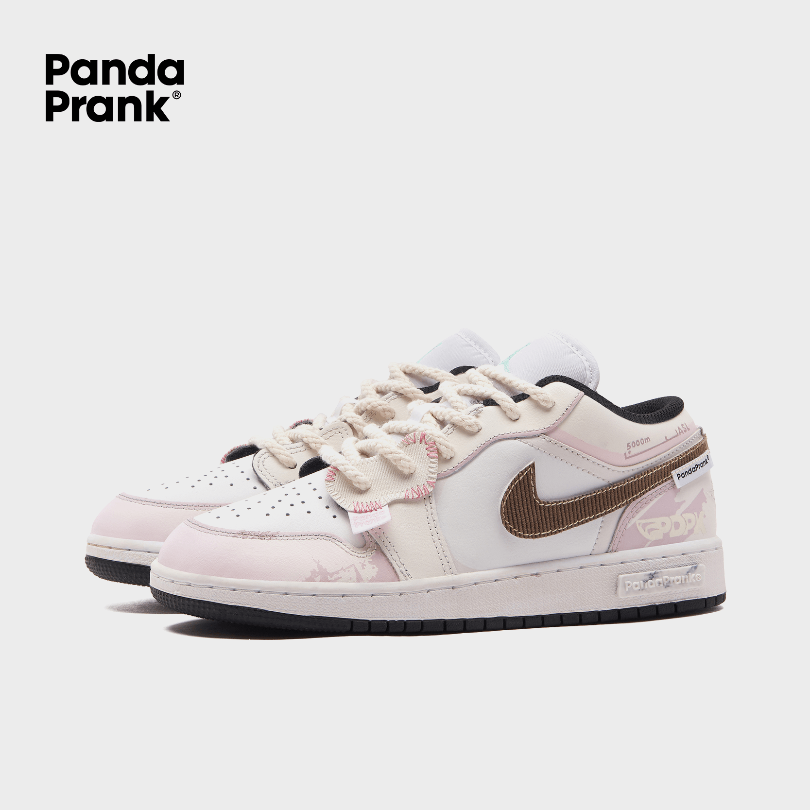 Rainbow Wings - Women's Jordan 1 Low Custom