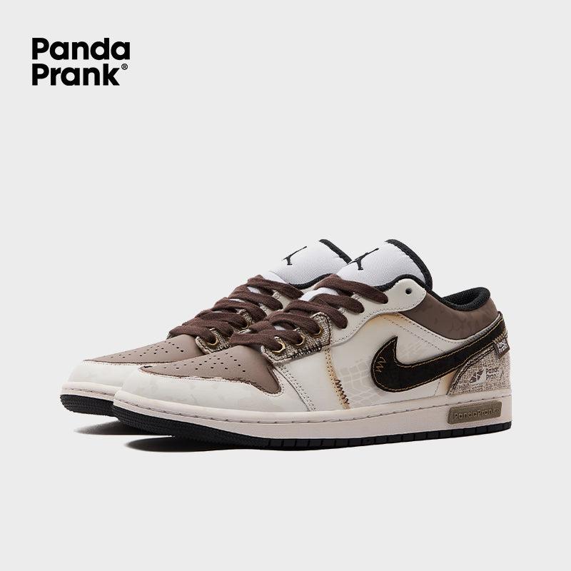 Sand Dust - Men's Jordan 1 Low Custom – PANDAPRANK