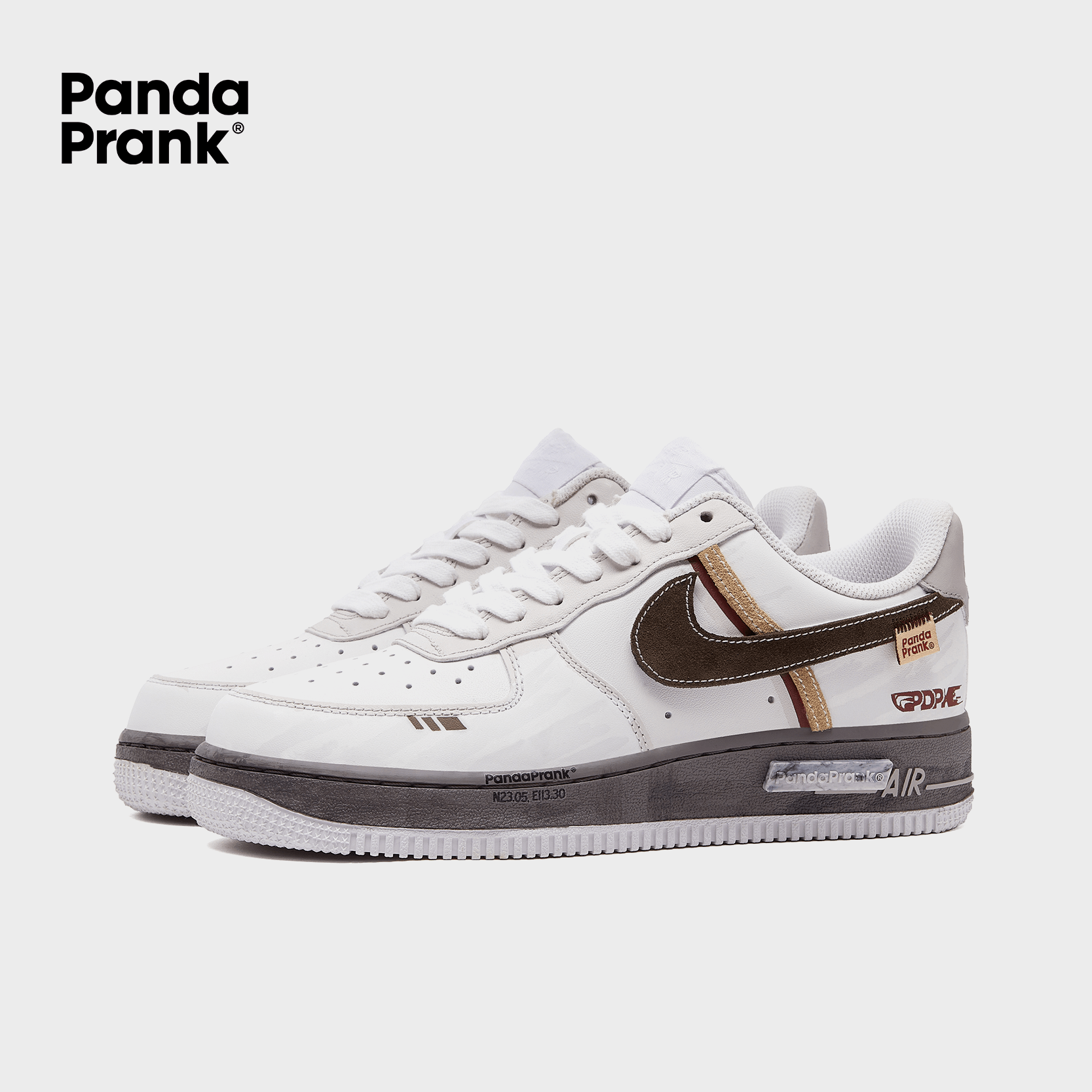Fog-Wrapped - Men's Air Force 1 Low Custom – PANDAPRANK