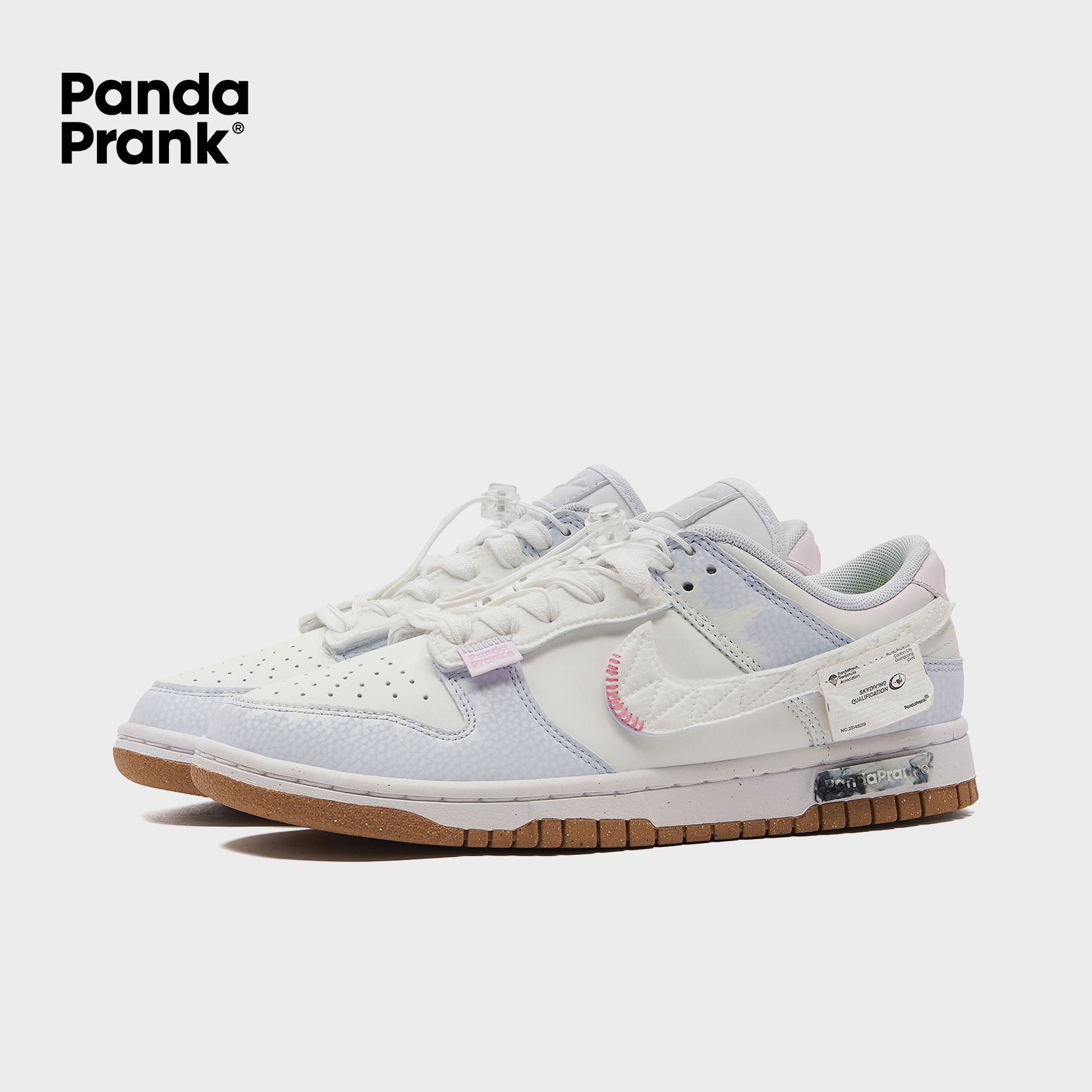 Rosy Clouds - Women's Dunk Low Custom