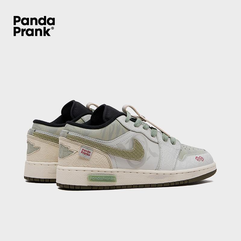 Green Rhyme- Women's Air Jordan 1 LOW