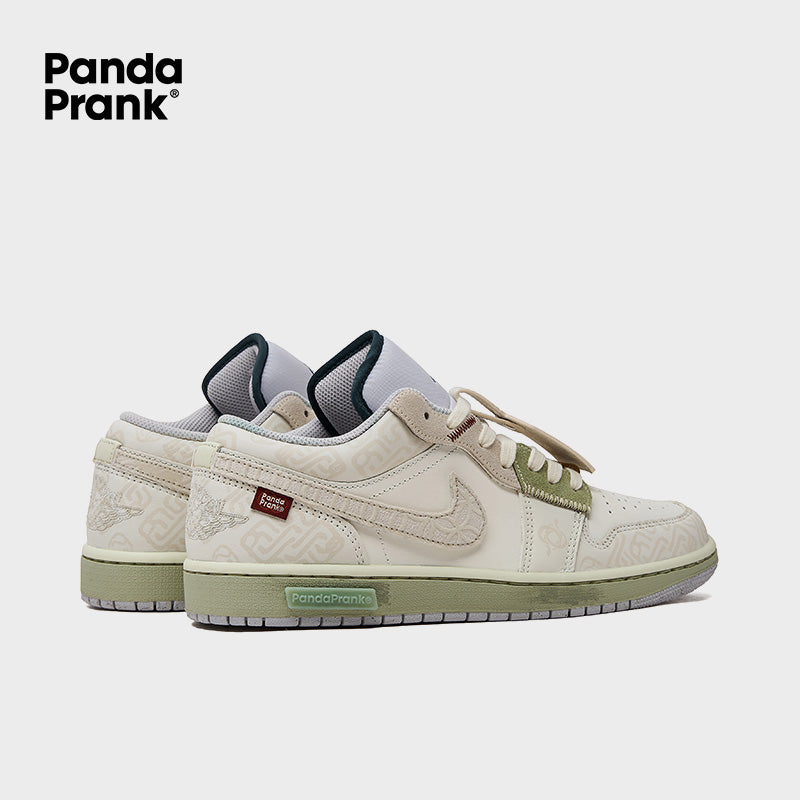 Serpent Swallowing Gold - Men's Jordan 1 Low