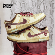 Golden Snake Fortune - Women's Dunk Low Custom