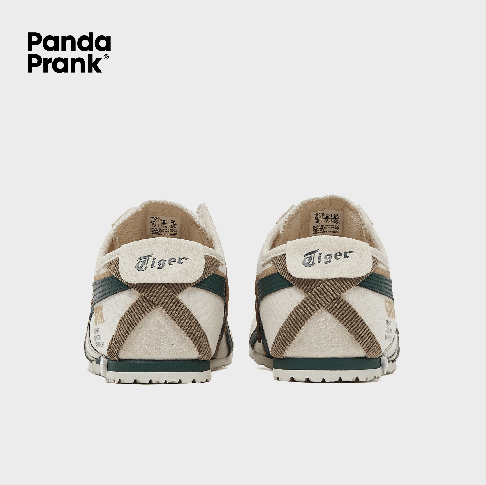 Curved Line Unisex Mexico 66 Custom Kicks Premium Running Sport Shoe PANDAPRANK