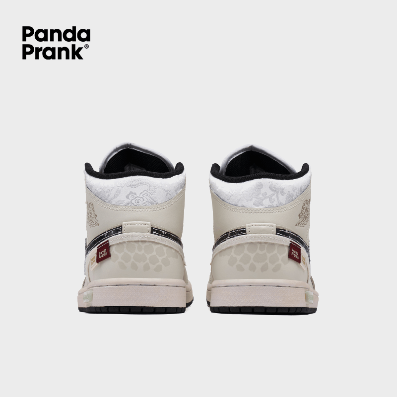 Vibrant Snake Renewal - Men's Jordan 1 Mid Custom – PANDAPRANK