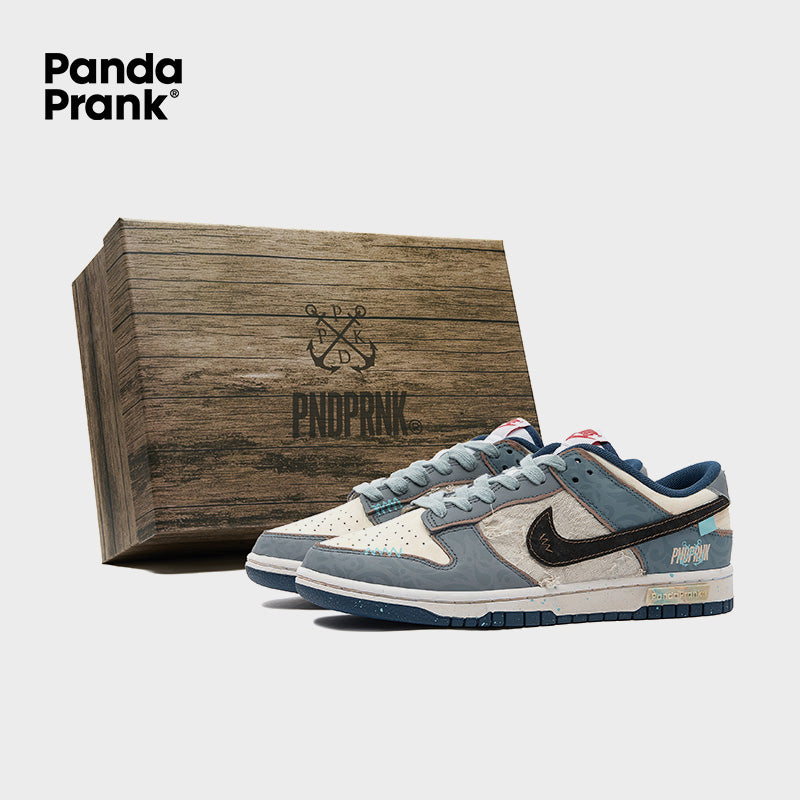 Wave Exploration - Men's Dunk Low Custom