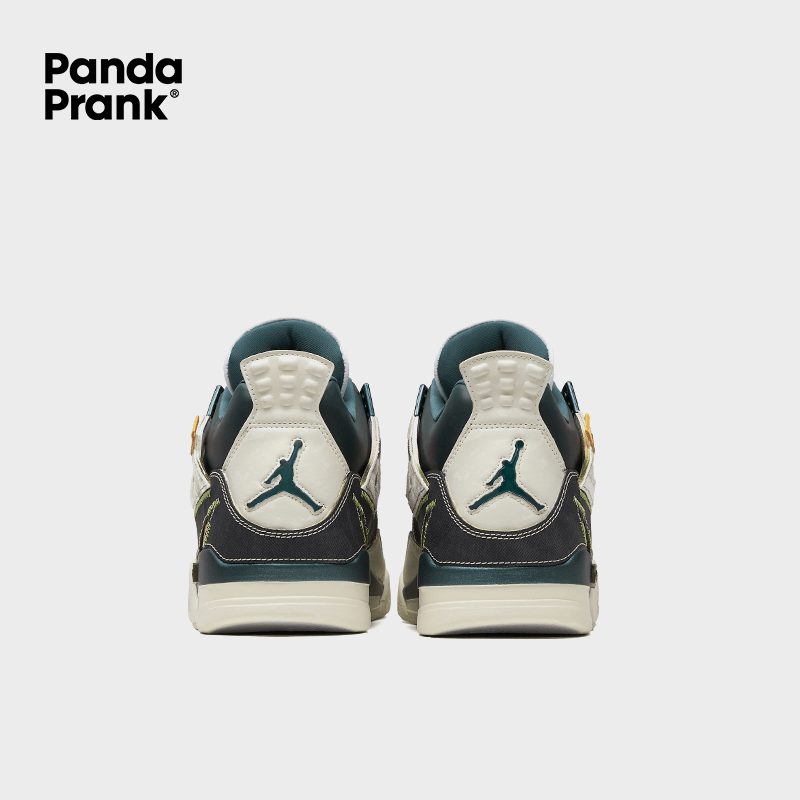 Exploring Traces - Men's Air Jordan 4 Custom – PANDAPRANK