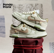 Evergreen Wood and Jade - Women's Dunk Low Custom