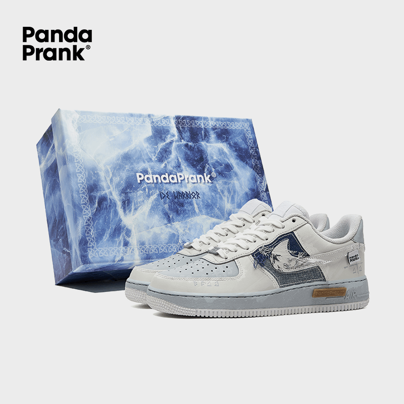 White Mist - Men's Air Force 1 Low Custom – PANDAPRANK