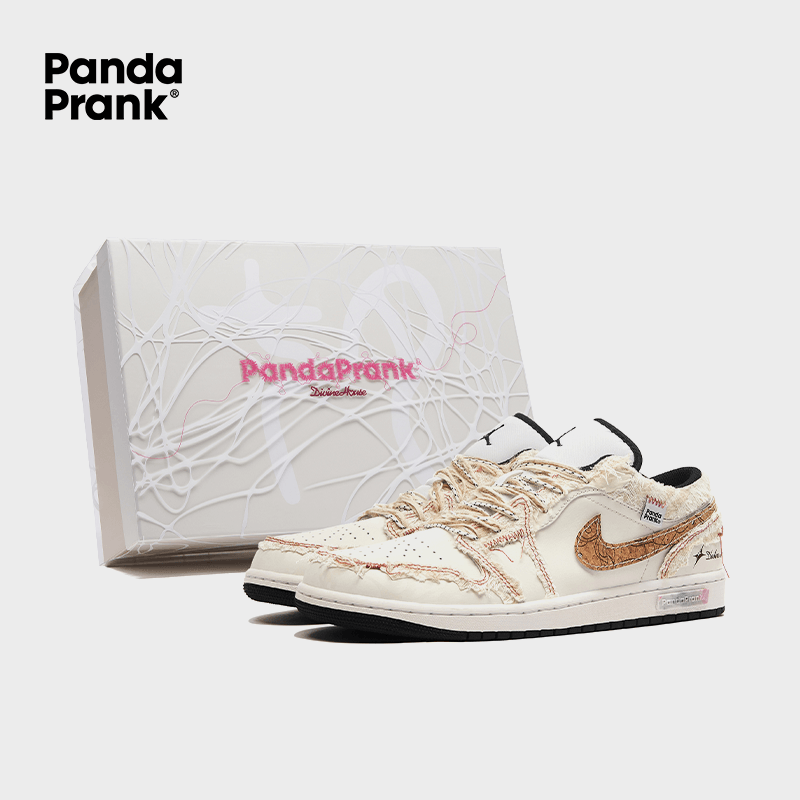 Paired Men's Jordan Low Custom – PANDAPRANK