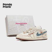 Intertwined Branches - Women's Jordan 1 Low Custom