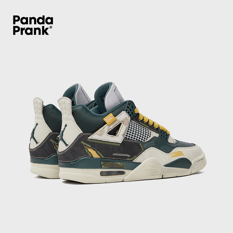 Exploring Traces - Men's Air Jordan 4 Custom