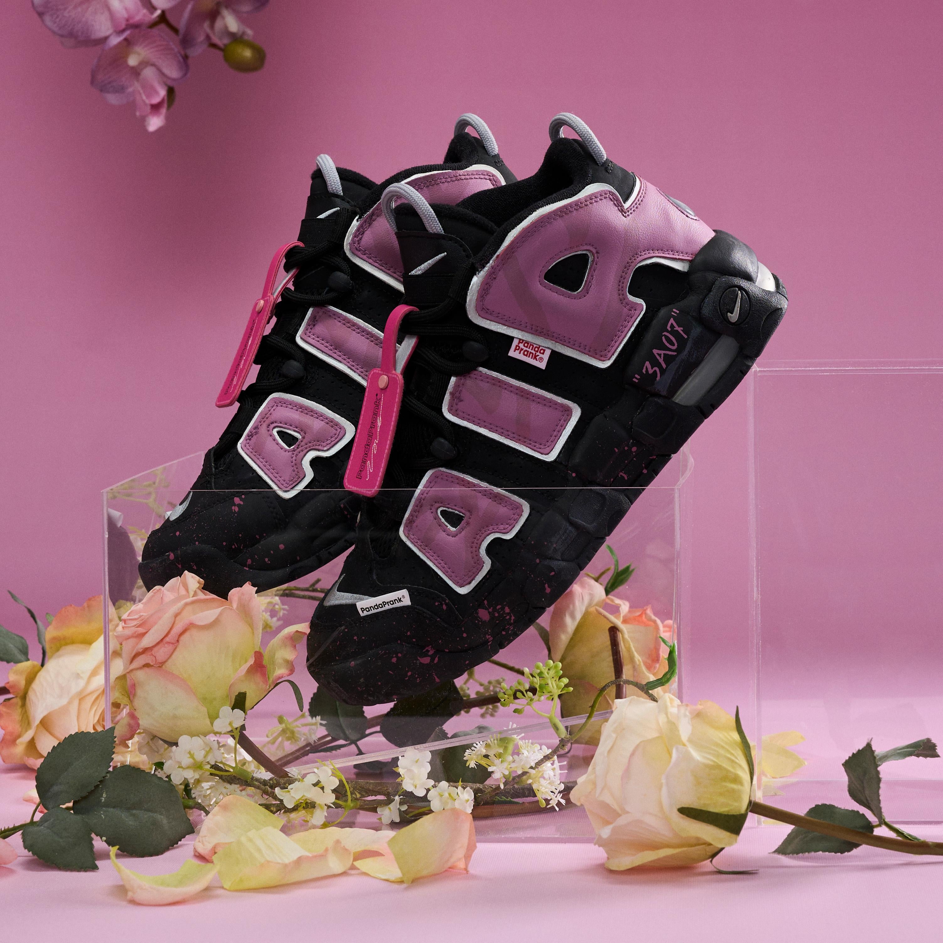 Risky Party - Women's Air More Uptempo Custom